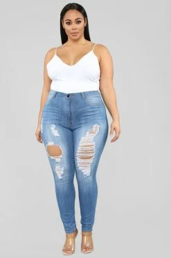 Fashion Nova As If Jeans - Medium Wash