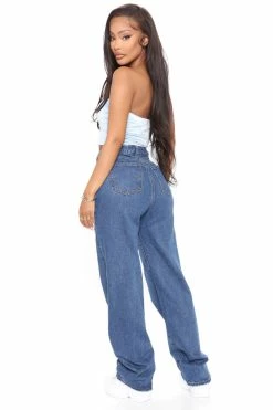 Outlet ๐งจ Fashion Nova Outta The Way Non Stretch Straight Leg ๐ Jeans - Dark Wash ๐ 11 Fashion Nova Outta The Way Non Stretch Straight Leg Jeans - Dark Wash