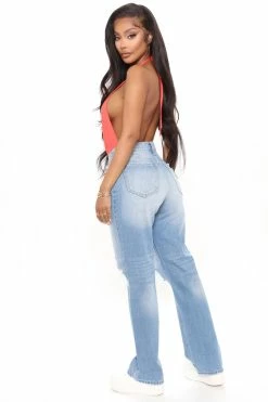 Budget π Fashion Nova One And Only Ultra High Rise Ripped Boyfriend π Jeans - Medium Blue Wash β 12 Fashion Nova One And Only Ultra High Rise Ripped Boyfriend Jeans - Medium Blue Wash