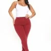 Brand new ๐ Fashion Nova Classic High Waist Skinny ๐ Jeans - Wine ๐คฉ 1 Fashion Nova Classic High Waist Skinny Jeans - Wine