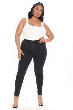 Fashion Nova Wifey High Rise Booty Lifter Jeans - Grey Skinny Jeans