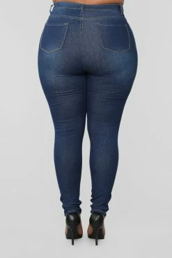 Fashion Nova Needing Something Jeans - Dark Denim