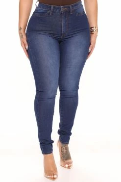 Fashion Nova Soho Super Stretch High Rise Jeggings - Dark Wash