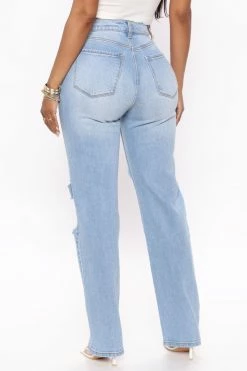 Cheap ๐ Fashion Nova Something Special Straight Leg ๐ Jeans - Medium Blue Wash ๐คฉ 9 Fashion Nova Something Special Straight Leg Jeans - Medium Blue Wash