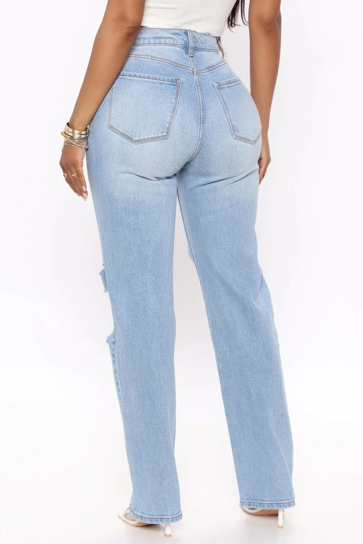 Cheap ๐ Fashion Nova Something Special Straight Leg ๐ Jeans - Medium Blue Wash ๐คฉ 6 Fashion Nova Something Special Straight Leg Jeans - Medium Blue Wash