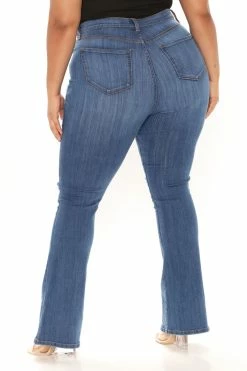 New ๐ฅฐ Fashion Nova Luxurious Distressed Super Stretch Flare ๐ Jeans - Dark Wash ๐ 20 Fashion Nova Luxurious Distressed Super Stretch Flare Jeans - Dark Wash