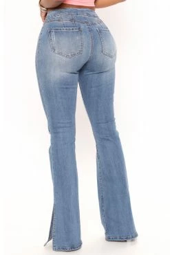 Coupon 😀 Fashion Nova Junk In The Trunk Flare 👖 Jeans - Light Blue Wash 🔥 27 Fashion Nova Junk In The Trunk Flare Jeans - Light Blue Wash