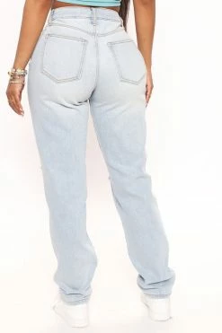 Best Sale ๐ฅ Fashion Nova Beat Me To It Straight Leg ๐ Jeans - Light Blue Wash ๐ 13 Fashion Nova Beat Me To It Straight Leg Jeans - Light Blue Wash