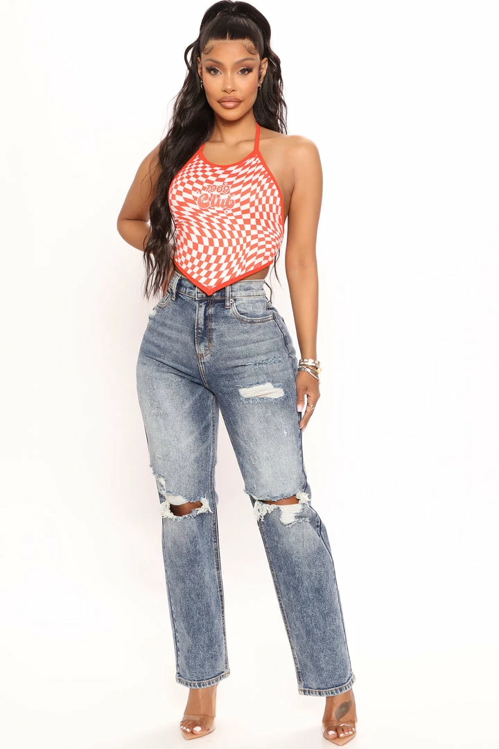 Cheapest ๐ Fashion Nova We're Better Together Distressed Boyfriend ๐ Jeans - Medium Blue Wash ๐ 3 Fashion Nova We're Better Together Distressed Boyfriend Jeans - Medium Blue Wash