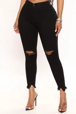 Fashion Nova Well Played Jeans - Black