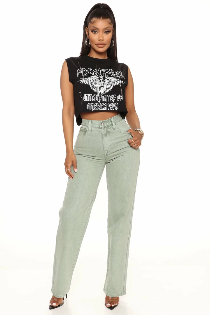 Coupon π Fashion Nova Tunnel Vision Straight Leg π Jeans - Olive π 3 Fashion Nova Tunnel Vision Straight Leg Jeans - Olive
