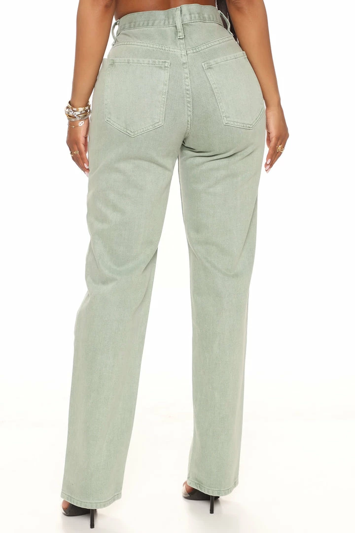 Coupon π Fashion Nova Tunnel Vision Straight Leg π Jeans - Olive π 6 Fashion Nova Tunnel Vision Straight Leg Jeans - Olive