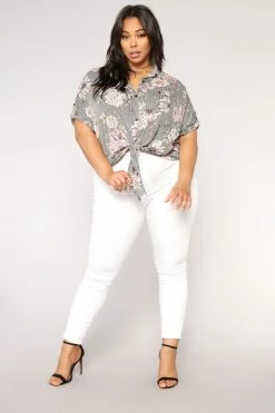 Fashion Nova Luxe Ultra High Waist Skinny Jeans - White