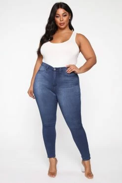 Cheap ๐ฅ Fashion Nova Skinny ๐ Jeans Eva Super Soft Curvy Skinny Jean - Medium Wash ๐ 22 Fashion Nova Skinny Jeans Eva Super Soft Curvy Skinny Jean - Medium Wash