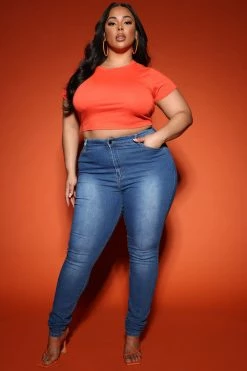 Fashion Nova Tall Isabella High Waisted Skinny Jeans - Medium Wash