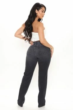 Outlet ๐ Fashion Nova V Nice To Meet You Straight Leg ๐ Jeans - Black ๐ 15 Fashion Nova V Nice To Meet You Straight Leg Jeans - Black