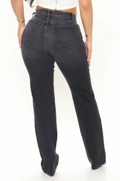 Outlet ๐ Fashion Nova V Nice To Meet You Straight Leg ๐ Jeans - Black ๐ 14 Fashion Nova V Nice To Meet You Straight Leg Jeans - Black