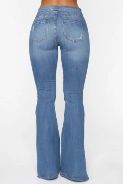 Coupon 😀 Fashion Nova Junk In The Trunk Flare 👖 Jeans - Light Blue Wash 🔥 33 Fashion Nova Junk In The Trunk Flare Jeans - Light Blue Wash