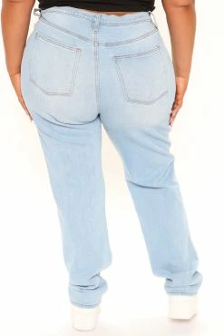 Best Sale ๐ Fashion Nova Say What Slim Straight Leg ๐ Jeans - Light Blue Wash โ๏ธ 15 Fashion Nova Say What Slim Straight Leg Jeans - Light Blue Wash