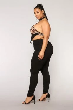 Fashion Nova Hannah Skinny Jeans - Black