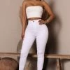 Outlet ๐ Fashion Nova Luxe Ultra High Waist Skinny ๐ Jeans - White ๐ 2 Fashion Nova Luxe Ultra High Waist Skinny Jeans - White