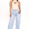 Fashion Nova Tracy High Waisted Soft 90’s Baggy Jeans - Light Wash