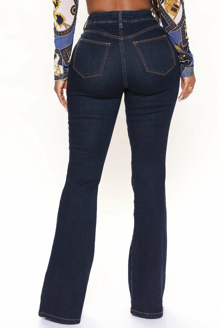 Flash Sale π€© Fashion Nova Deep In My Heart Flare π Jeans - Dark Wash Skinny π Jeans π― 6 Fashion Nova Deep In My Heart Flare Jeans - Dark Wash Skinny Jeans