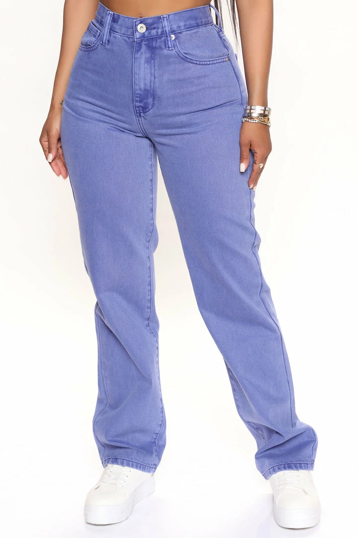 Deals ⌛ Fashion Nova Tunnel Vision Straight Leg 👖 Jeans - Purple ⭐ 4 Fashion Nova Tunnel Vision Straight Leg Jeans - Purple
