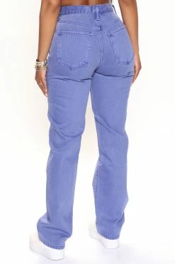 Deals ⌛ Fashion Nova Tunnel Vision Straight Leg 👖 Jeans - Purple ⭐ 9 Fashion Nova Tunnel Vision Straight Leg Jeans - Purple