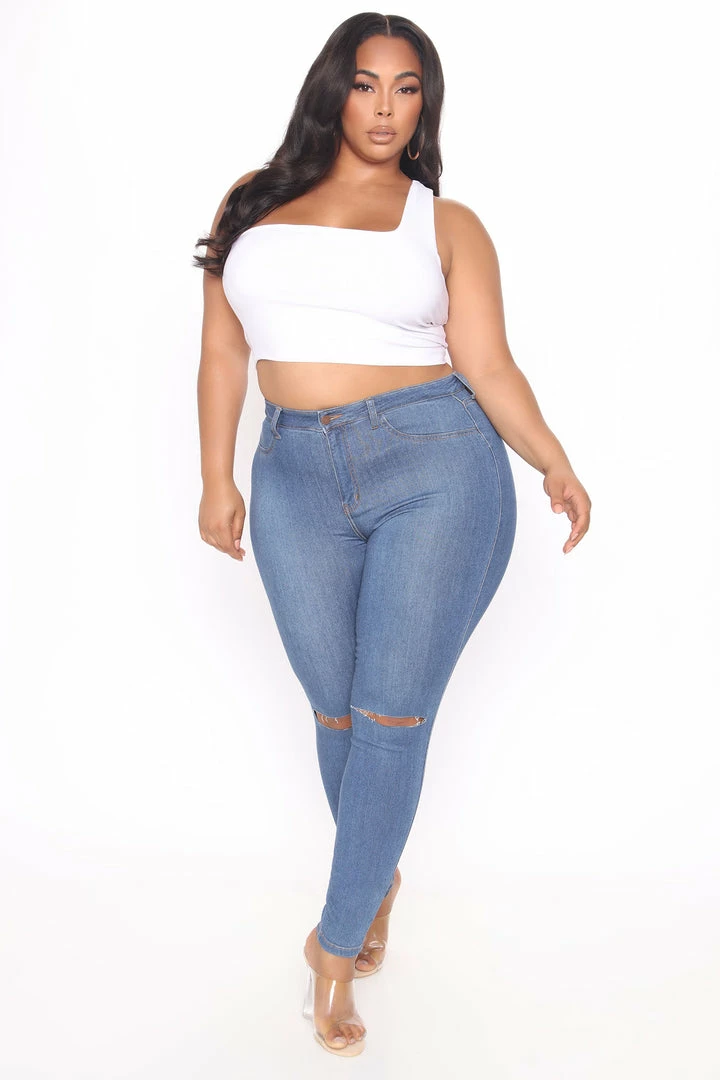 Fashion Nova Canopy Jeans - Medium Wash