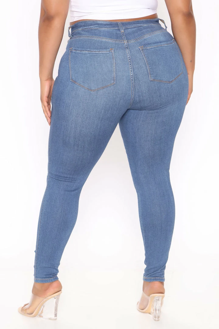 Fashion Nova Canopy Jeans - Medium Wash