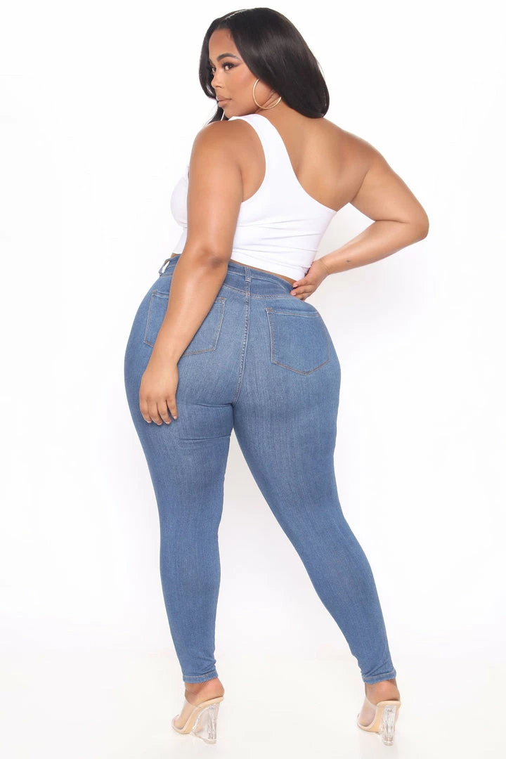 Fashion Nova Canopy Jeans - Medium Wash