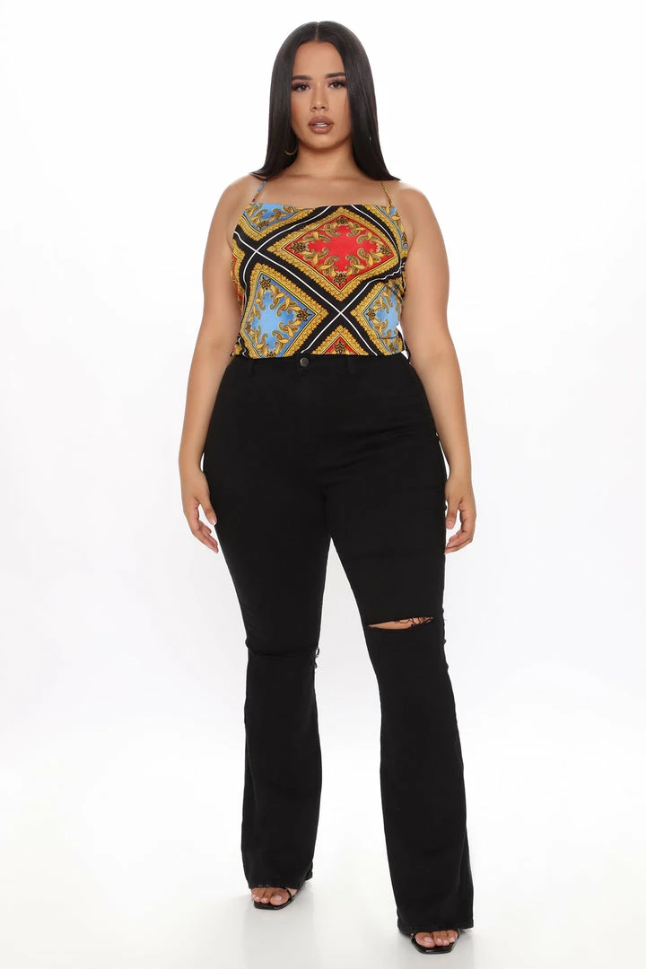 Brand new ๐ Fashion Nova Here To Stay Flare ๐ Jeans - Black โ 8 Fashion Nova Here To Stay Flare Jeans - Black
