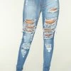 Wholesale ๐ Fashion Nova Alter Ego High Waisted Distressed ๐ Jeans - Light Blue Skinny ๐ Jeans โจ 1 Fashion Nova Alter Ego High Waisted Distressed Jeans - Light Blue Skinny Jeans