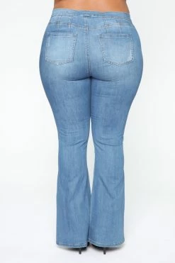 Coupon 😀 Fashion Nova Junk In The Trunk Flare 👖 Jeans - Light Blue Wash 🔥 37 Fashion Nova Junk In The Trunk Flare Jeans - Light Blue Wash