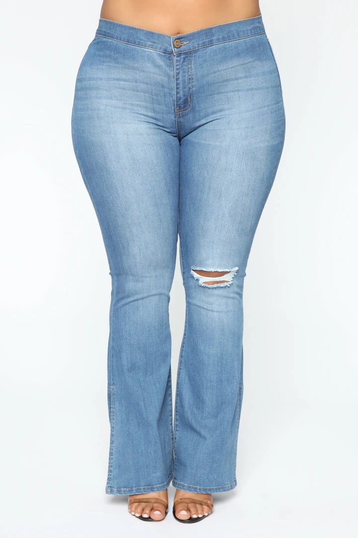 Coupon 😀 Fashion Nova Junk In The Trunk Flare 👖 Jeans - Light Blue Wash 🔥 18 Fashion Nova Junk In The Trunk Flare Jeans - Light Blue Wash