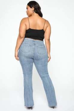 Top 10 ✨ Fashion Nova I'll See Ya There Flare 👖 Jeans - Medium Blue Wash 👏 29 Fashion Nova I'll See Ya There Flare Jeans - Medium Blue Wash