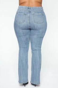 Top 10 ✨ Fashion Nova I'll See Ya There Flare 👖 Jeans - Medium Blue Wash 👏 28 Fashion Nova I'll See Ya There Flare Jeans - Medium Blue Wash