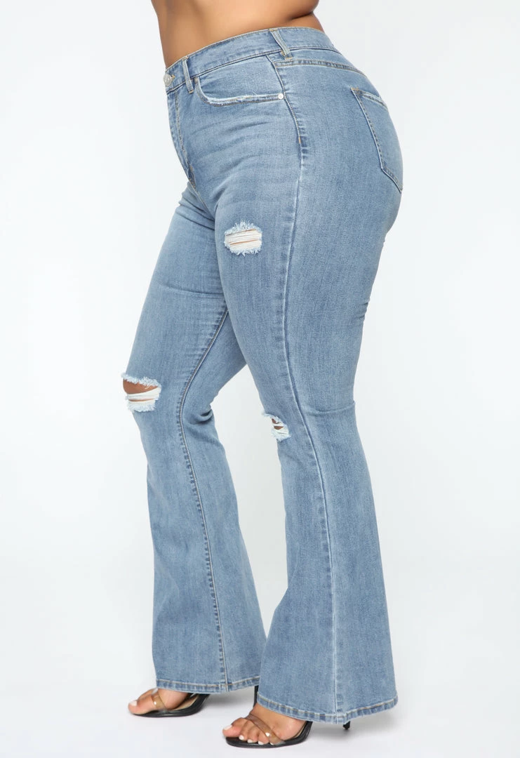 Top 10 ✨ Fashion Nova I'll See Ya There Flare 👖 Jeans - Medium Blue Wash 👏 13 Fashion Nova I'll See Ya There Flare Jeans - Medium Blue Wash