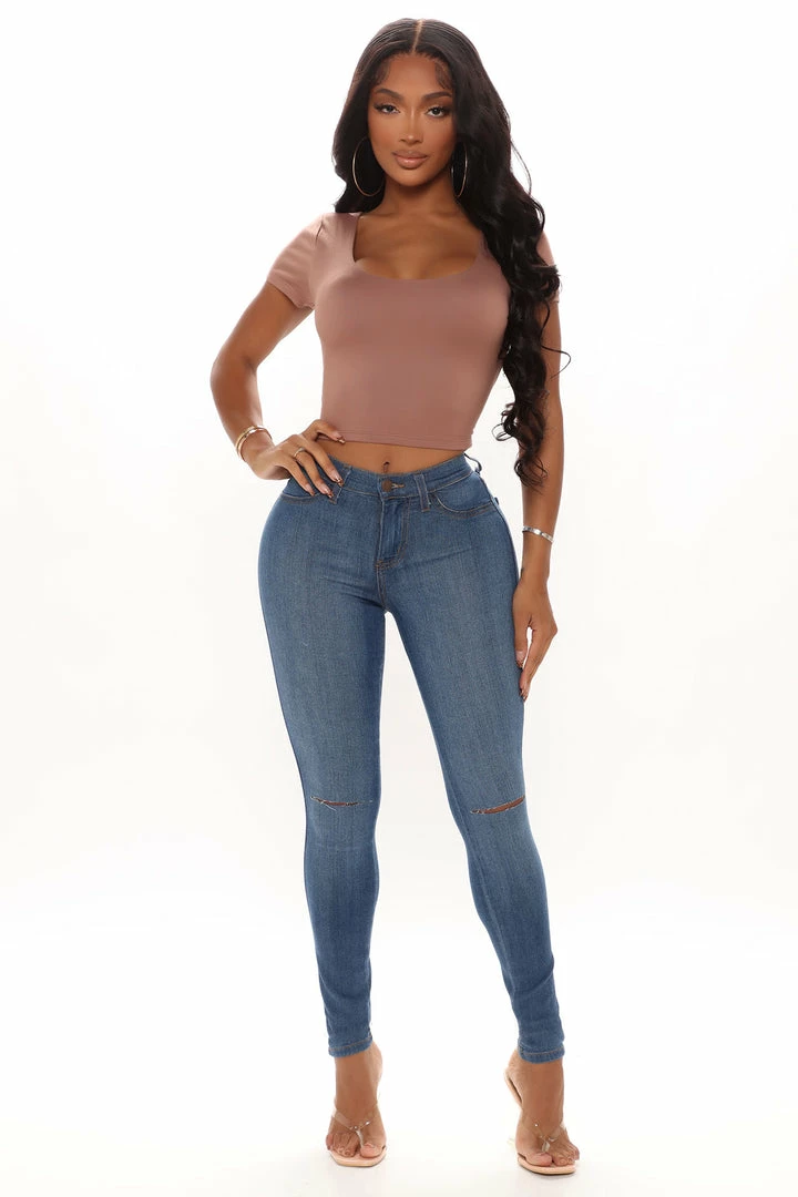 Fashion Nova Canopy Jeans - Medium Wash