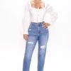 Wholesale ๐ Fashion Nova Sassy Slim Straight Leg ๐ Jeans - Medium Blue Wash ๐ 2 Fashion Nova Sassy Slim Straight Leg Jeans - Medium Blue Wash