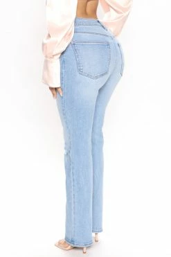 Buy ๐ Fashion Nova Til' Sunset Slim Straight Leg ๐ Jeans - Light Blue Wash ๐คฉ 10 Fashion Nova Til' Sunset Slim Straight Leg Jeans - Light Blue Wash