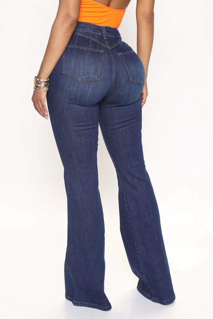 Coupon π― Fashion Nova Love Story Stretch Flare π Jeans - Dark Wash β 5 Fashion Nova Love Story Stretch Flare Jeans - Dark Wash