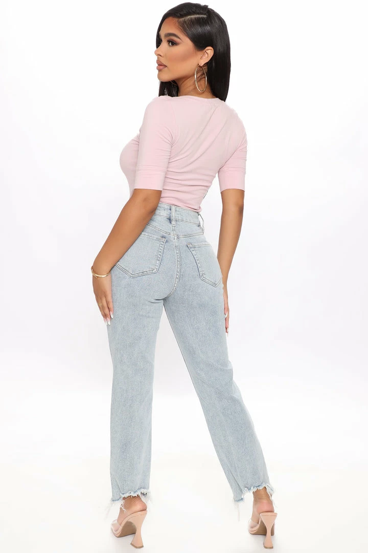 Top 10 ๐คฉ Fashion Nova Time Out Crossover Distressed Vintage Ankle ๐ Jeans - Light Blue Wash ๐ 6 Fashion Nova Time Out Crossover Distressed Vintage Ankle Jeans - Light Blue Wash