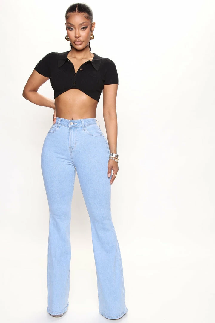Top 10 π₯° Fashion Nova Across The Universe Stretch Flare π Jeans - Light Wash π― 4 Fashion Nova Across The Universe Stretch Flare Jeans - Light Wash