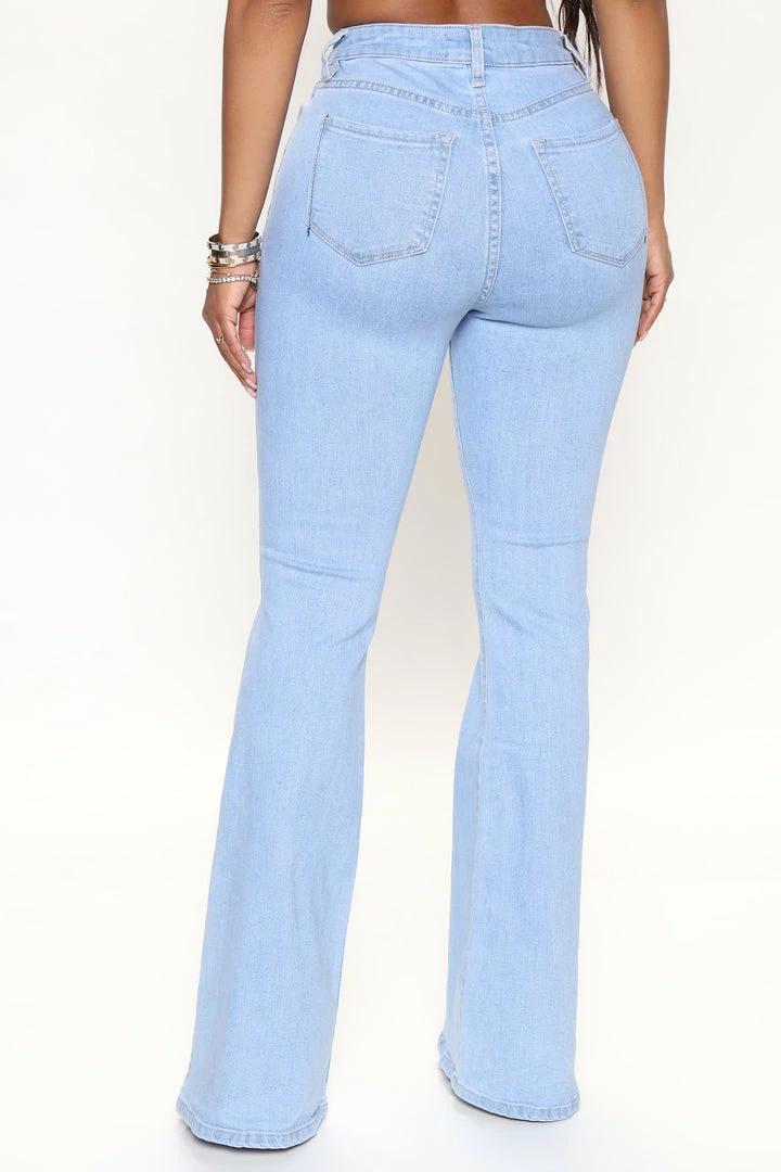 Top 10 π₯° Fashion Nova Across The Universe Stretch Flare π Jeans - Light Wash π― 6 Fashion Nova Across The Universe Stretch Flare Jeans - Light Wash