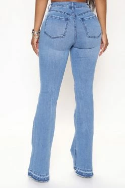 Cheap π Fashion Nova Flare π Jeans Groovy Release Hem Bootcut π Jeans - Medium Wash π 7 Fashion Nova Flare Jeans Groovy Release Hem Bootcut Jeans - Medium Wash
