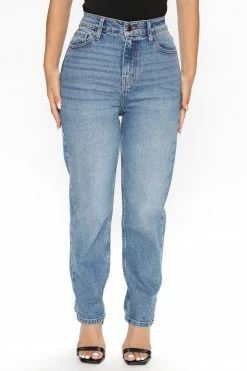 Fashion Nova Petite I Got It From My Mama Jeans - Medium Wash Skinny Jeans