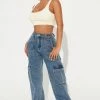 Wholesale 𧨠Fashion Nova Petite Don't You Worry Wide Leg Carpenter π Jeans - Medium Blue Wash Skinny π Jeans π 2 Fashion Nova Petite Don't You Worry Wide Leg Carpenter Jeans - Medium Blue Wash Skinny Jeans