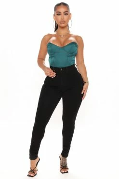 Fashion Nova Classic Beauty Booty Lifter Skinny Jeans - Black